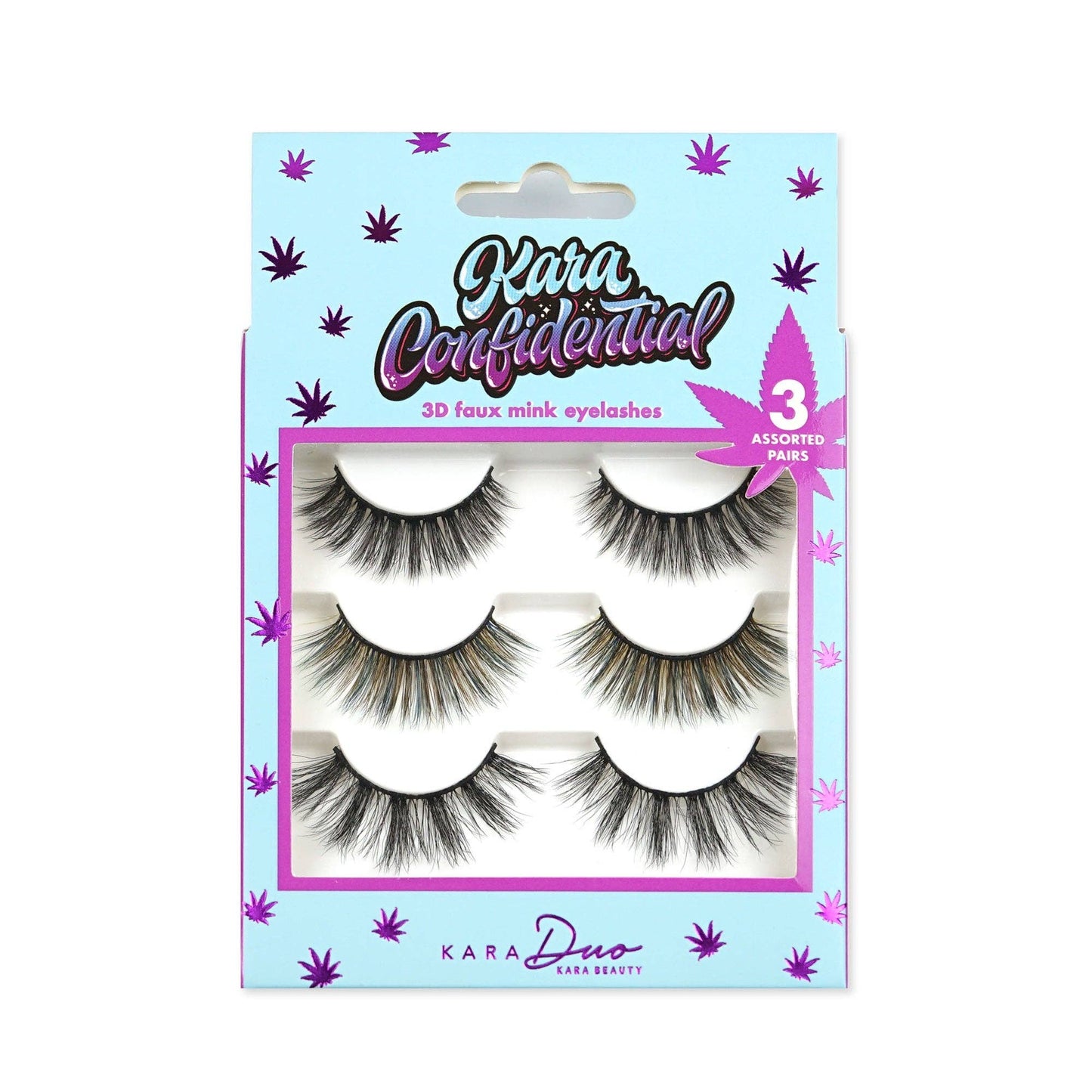 KARA CONFIDENTIAL 3D FAUX MINK LASHES