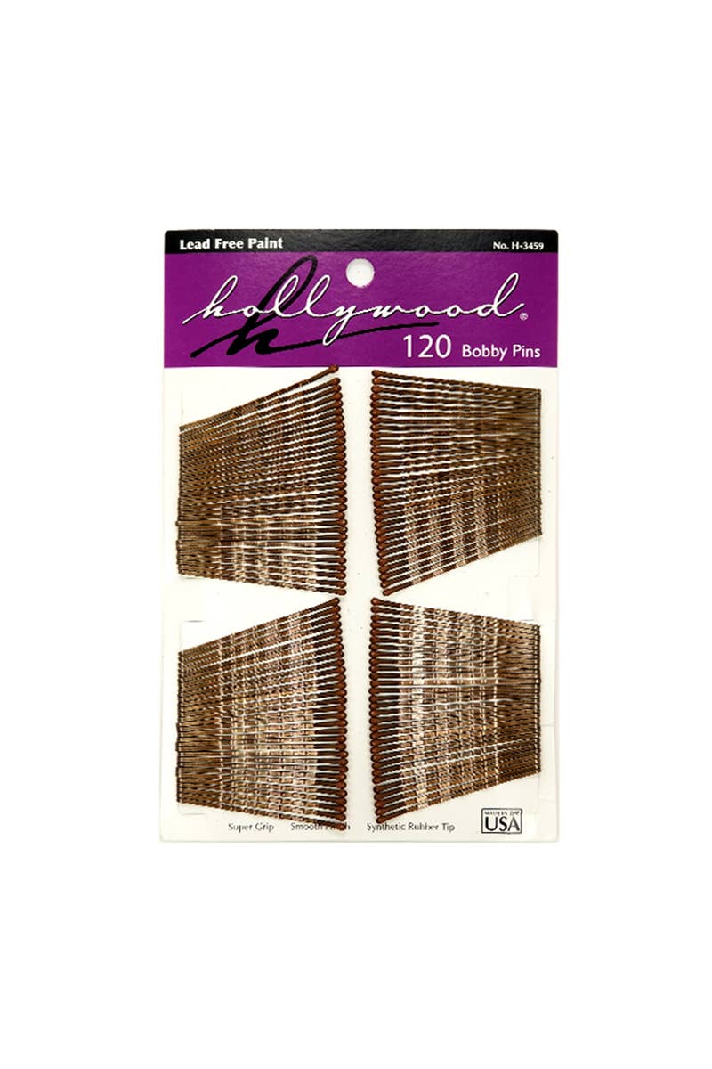 120 Bobby Pins (Bronze)